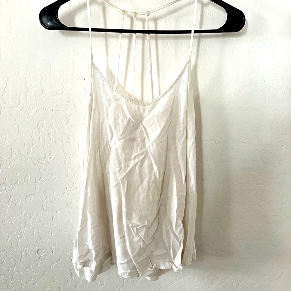 White tank top